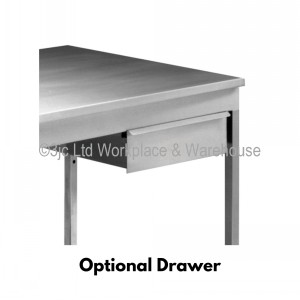 Stainless Steel Work Table With Lower Shelf